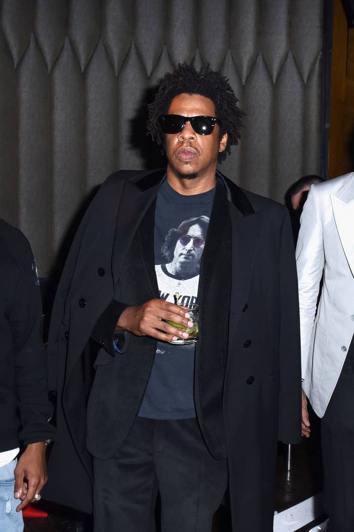 Jay-Z Attended The Jonas Brothers' Concert At Madison Square Garden In NYC