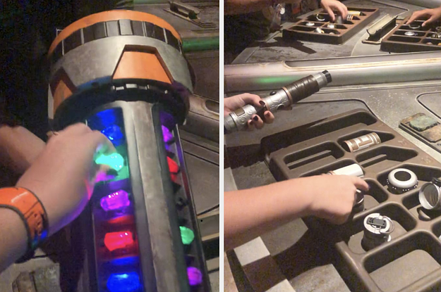 I Built My Own Lightsaber At Star Wars: Galaxy's Edge And It Was A Really Cool Experience
