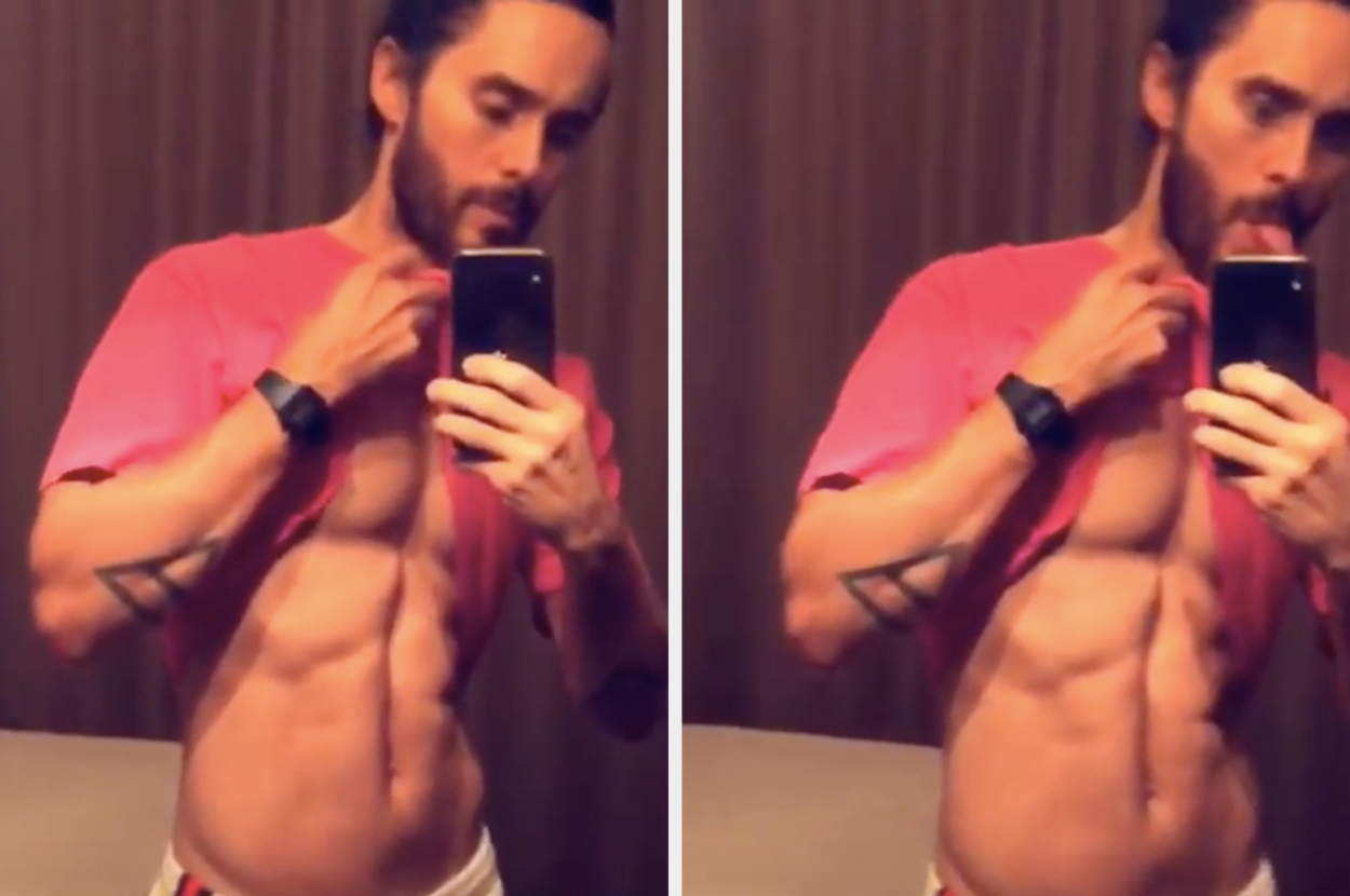 Jared Leto Shirtless