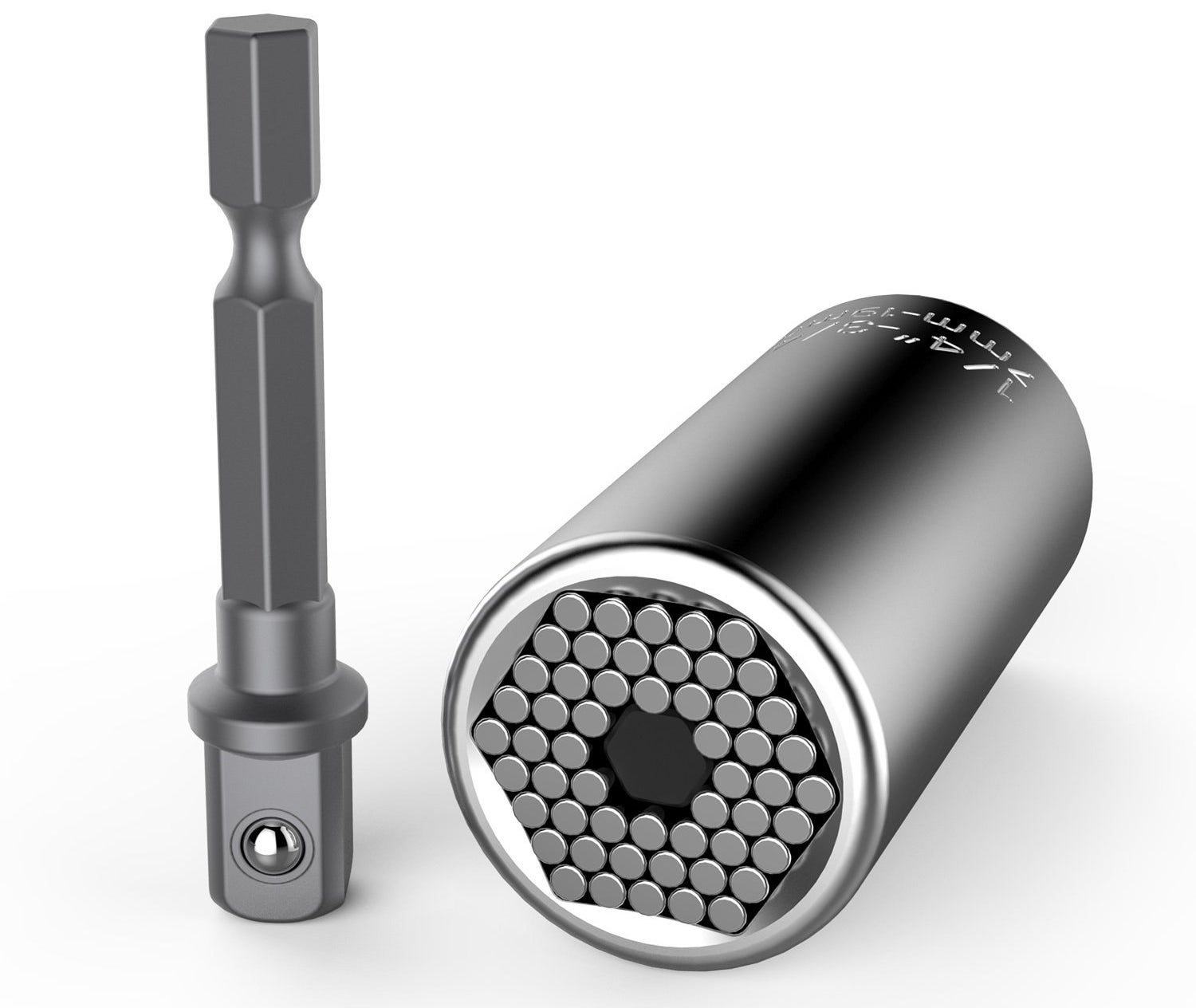 A product shot of the universal socket. 