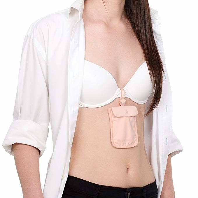 Review: We try the Travel Bra, a unique storage option for female  travellers