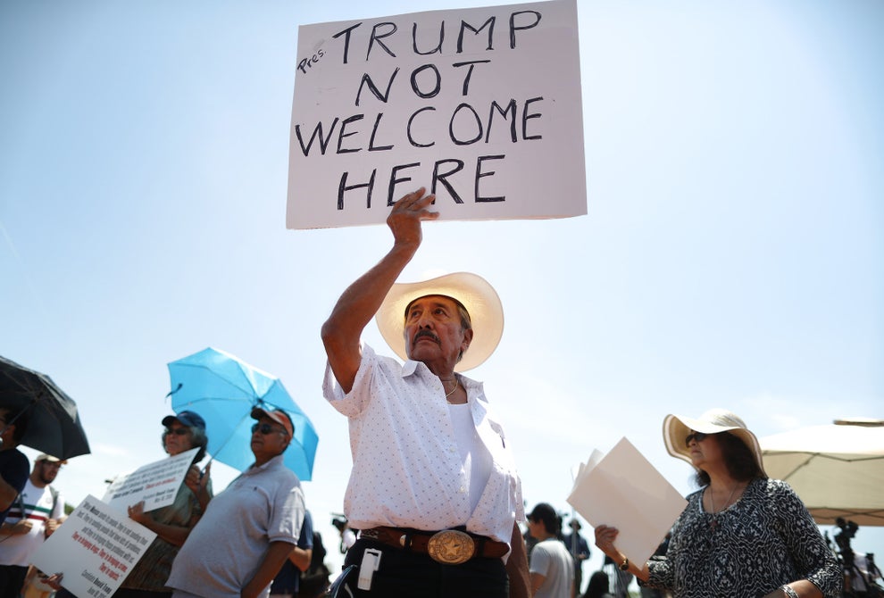 Here's How People Responded To Trump's Visits To El Paso And Dayton