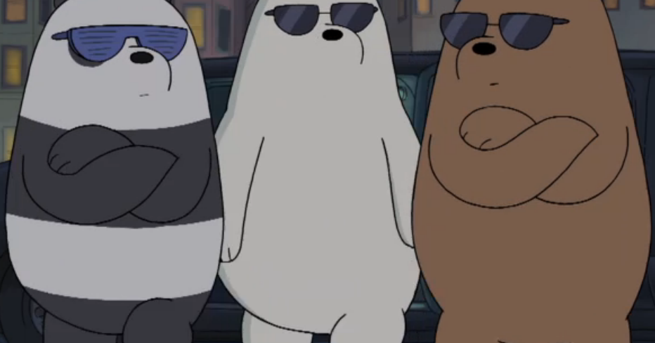 we bare bears 3 pack