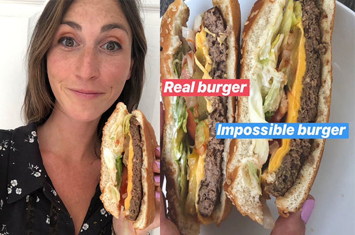 Burger King's New Impossible Whopper Burger Is Identical To The Real Thing