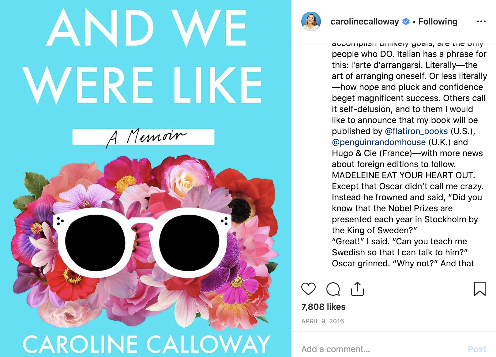 Please Like Me Newsletter: Caroline Calloway On Her Haters And