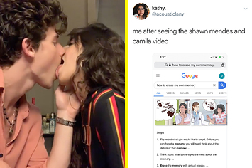 355px x 236px - This Video Of Shawn Mendes And Camila Cabello Kissing \