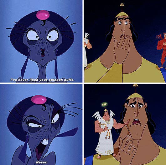 18 Scenes From The Emperor S New Groove That Get Me Every Time See, rate and share the best emperors new groove memes, gifs and funny pics. new groove
