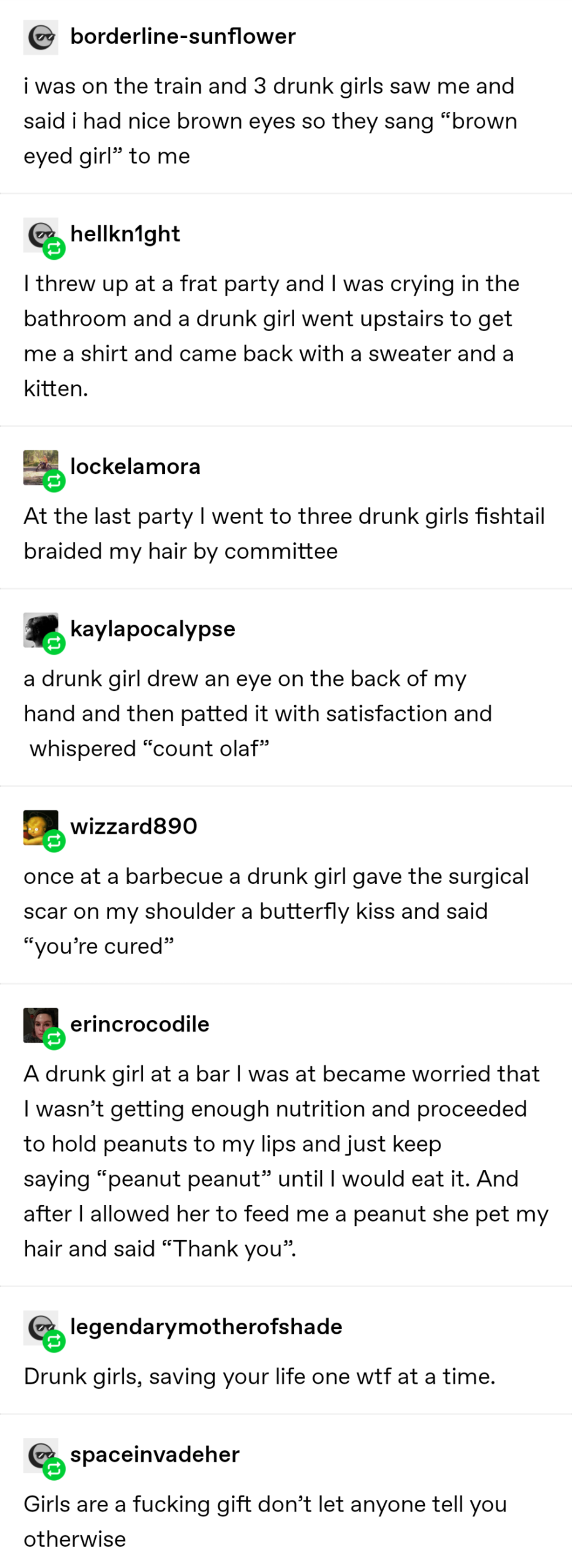 drunk party girl slut