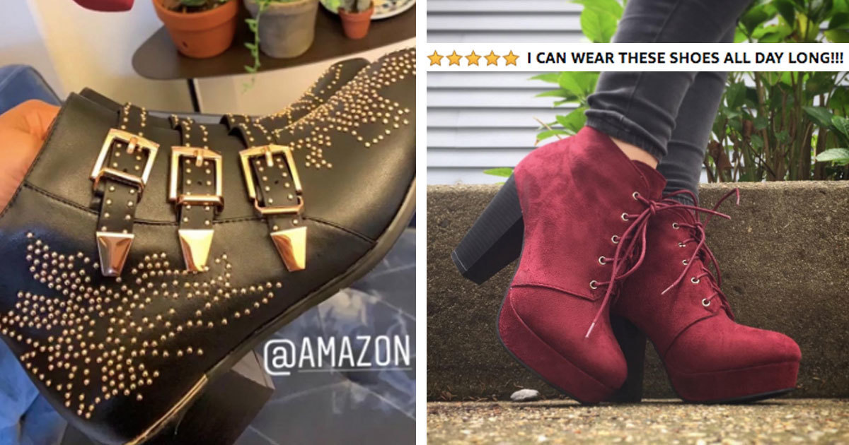 Amazon 2024 ankle boots