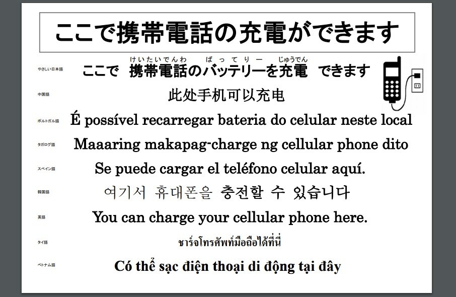 台風被災者に言葉が通じない外国人がいたら、使える多言語会話シート4つ