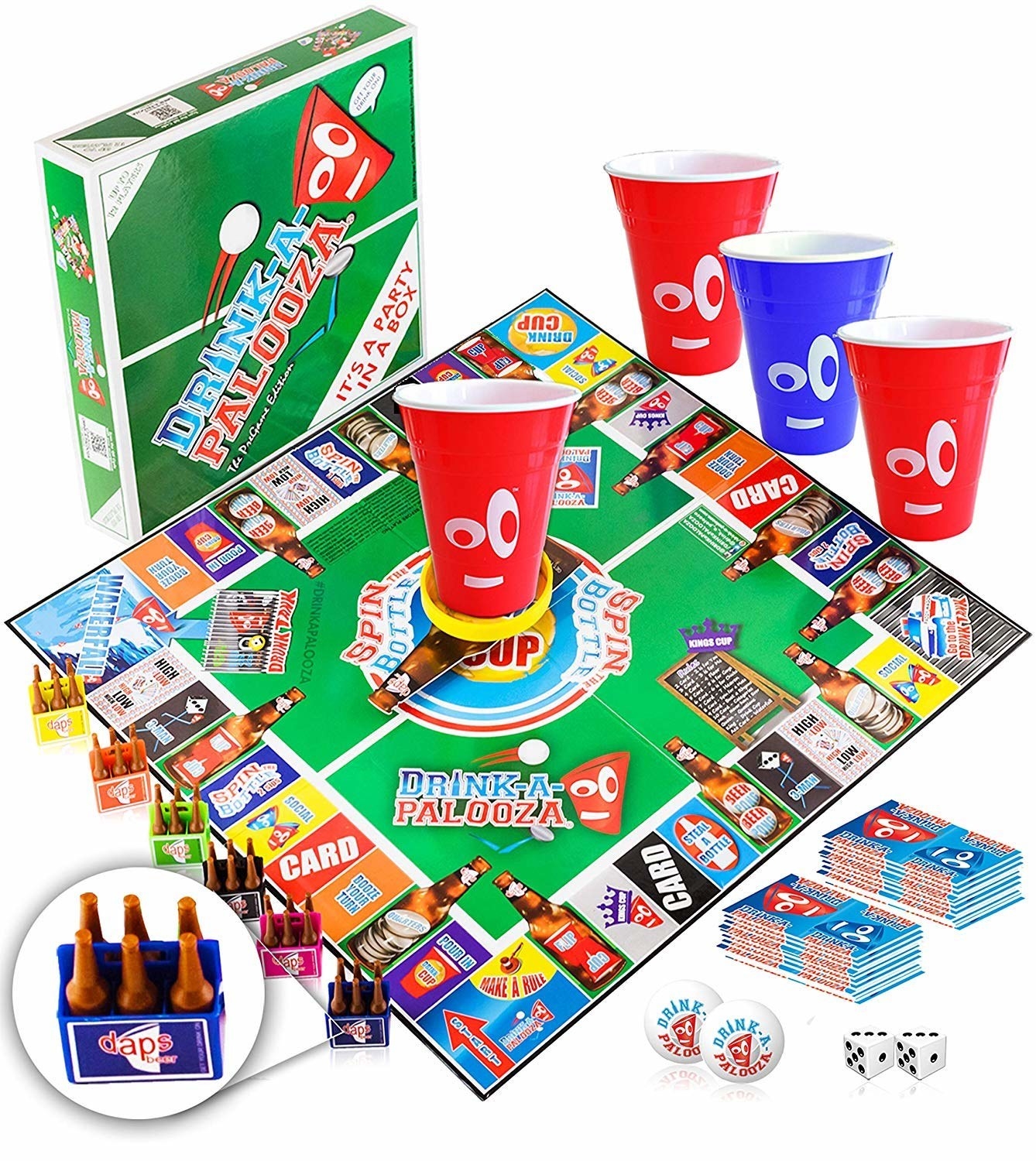 Party Card Game with 200 Cards Fun Adult Drinking Games Under The Influence