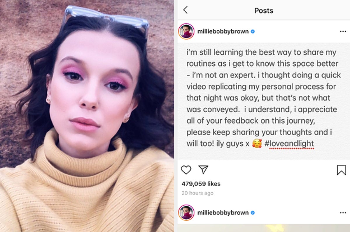 Fans Are Confused by Millie Bobby Brown's Florence by Mills Face