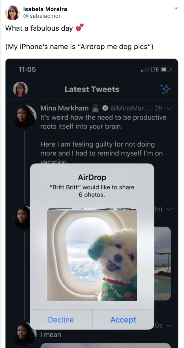 15 AirDrops That Are Funny, Weird, Or 100% Ones To Decline