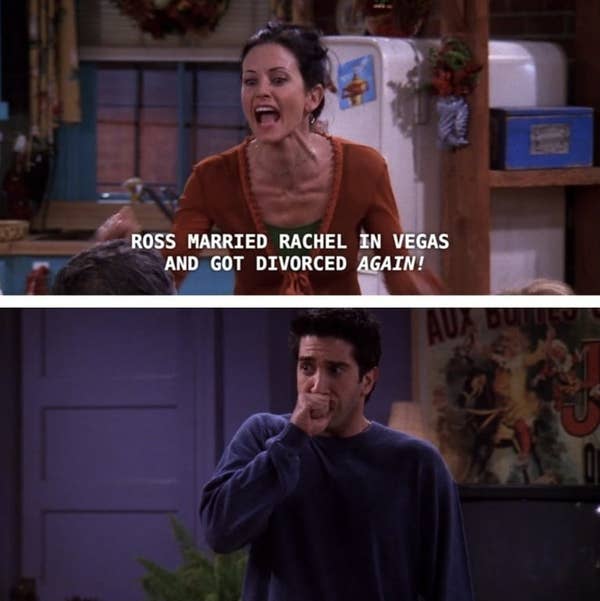 FRIENDS - Ross and Monica reveal their secrets