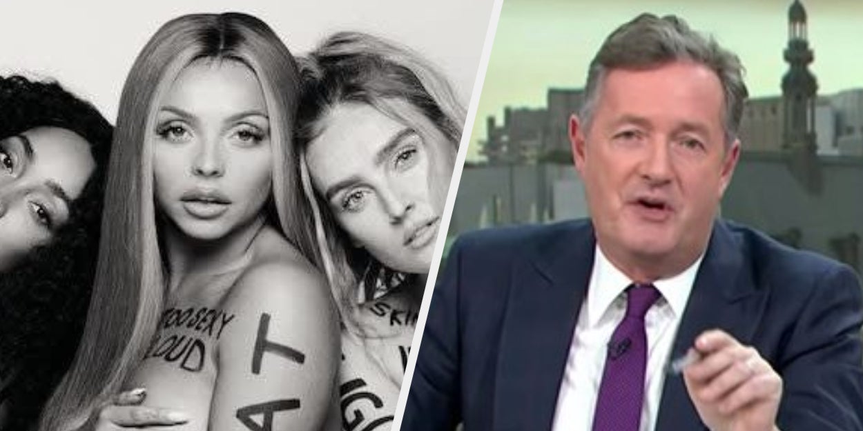 Little Mix Used A Clip Of Piers Morgan On The First Night Their Tour After He Slut-Shamed