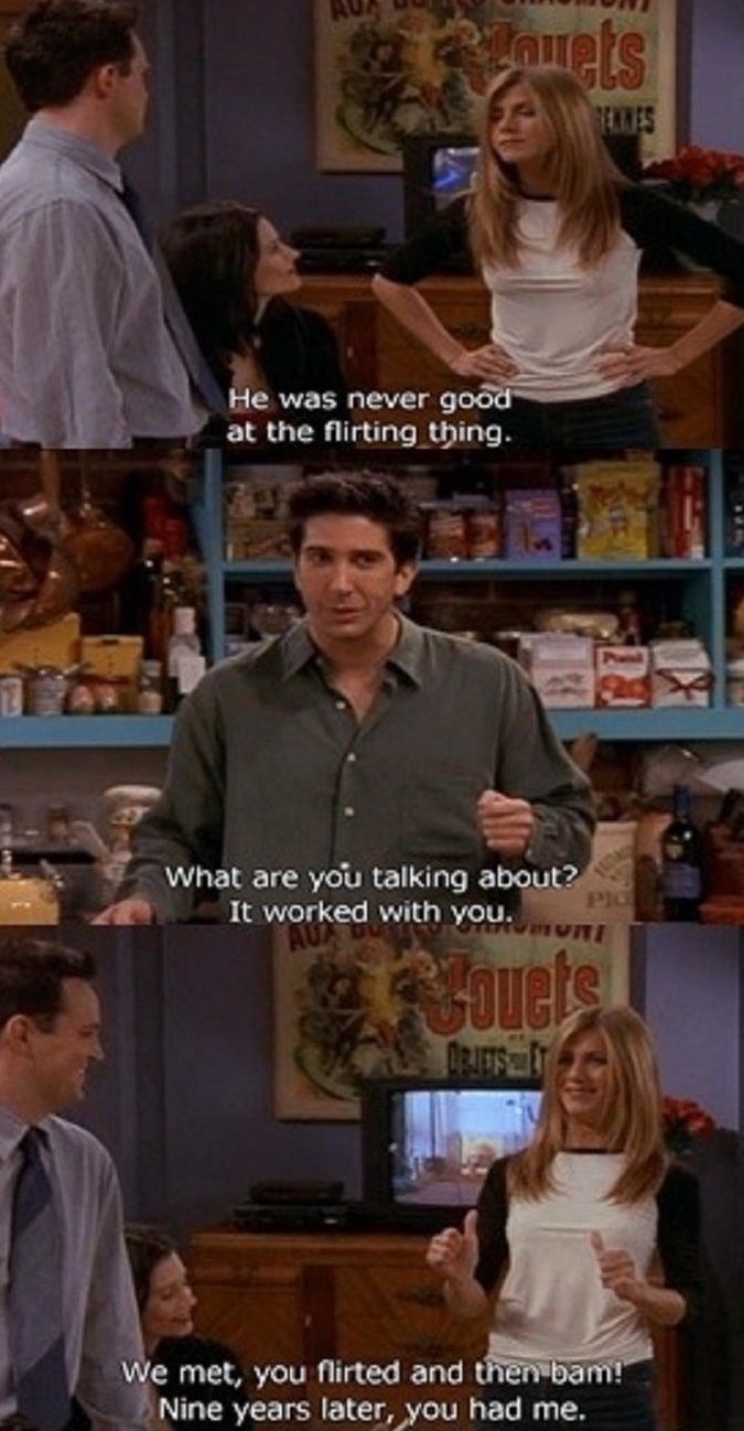 YARN | And Ross. Phone call for you today. Tom Jones. He wants his pants  back. | Friends (1994) - S05E11 The One With All the Resolutions | Video  clips by quotes | 541f9ec1 | 紗