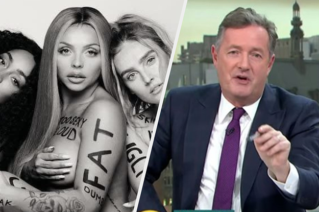 Little Mix Used A Clip Of Piers Morgan On The First Night Of Their Tour After He Slut-Shamed Them