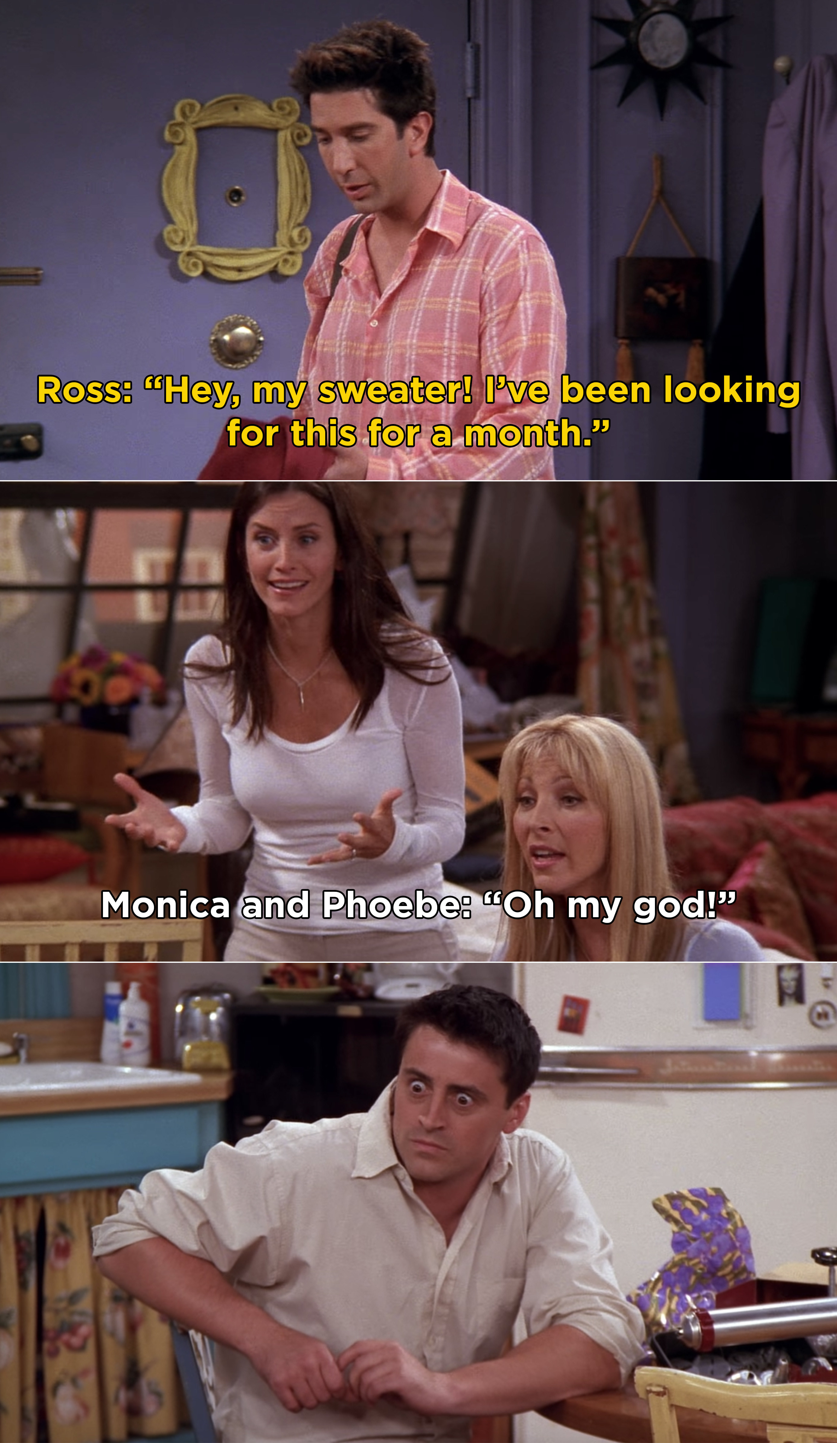 Friends  Friends tv, Friends best moments, Friends scenes