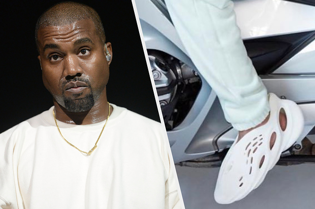 Kanye Is Trying To Get People To Spend Hundreds Of Dollars On Yeezy Crocs And I'm Speechless