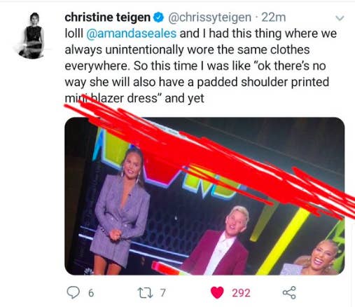 Chrissy Teigen Accidentally Shared Her Email Address On Twitter And Was Bombarded By Fans