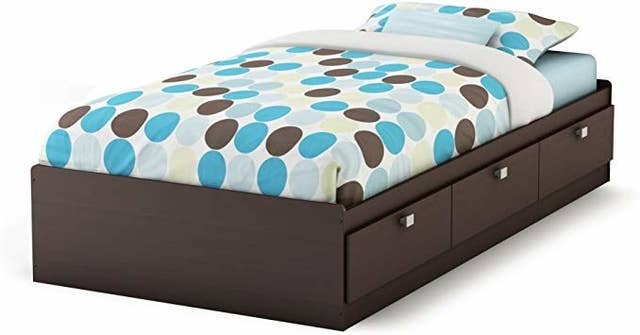 The Best Bed Frames On Canada, Teal Twin Bed Frame With Storage Canada