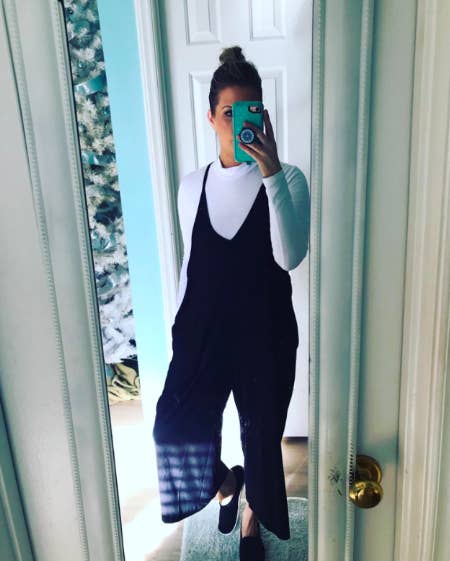 Long sleeve online under jumpsuit