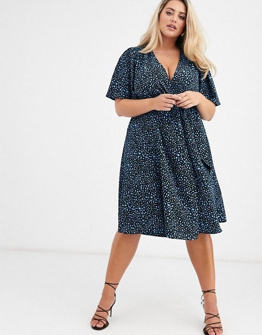 asos dalmatian dress