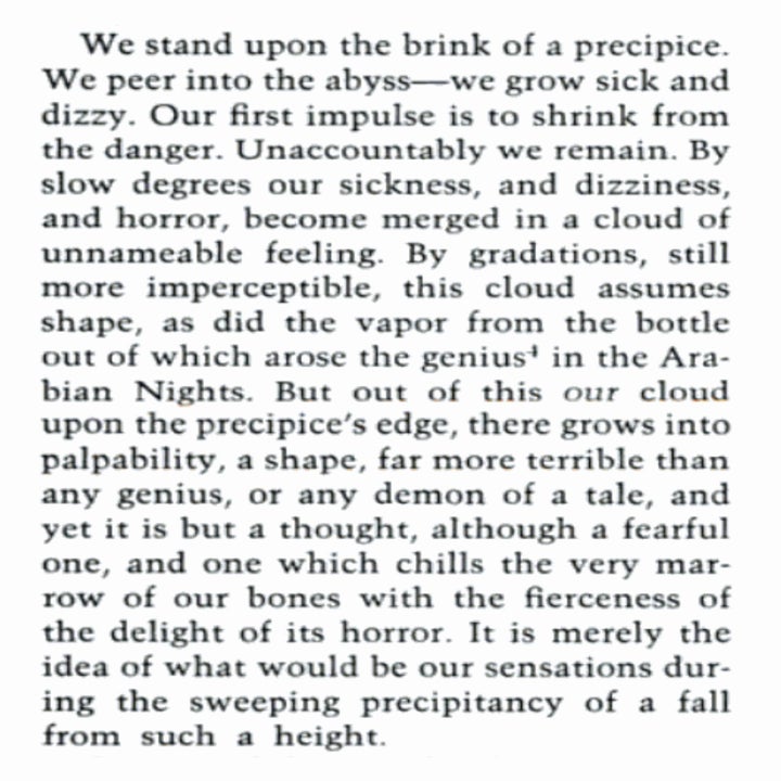 The Imp Of The Perverse Quotes