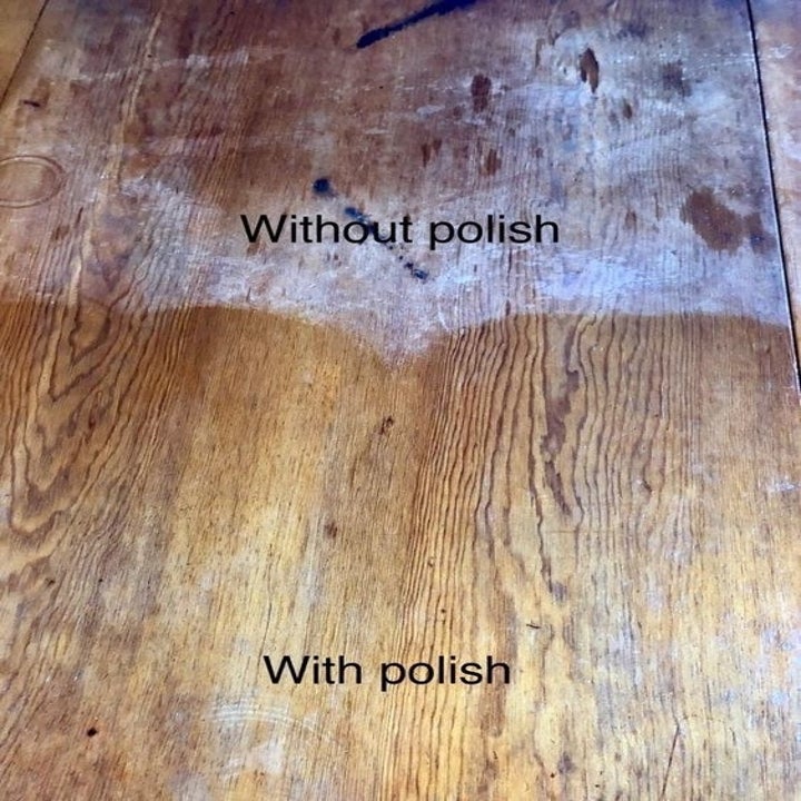 Reviewer wood before using polish