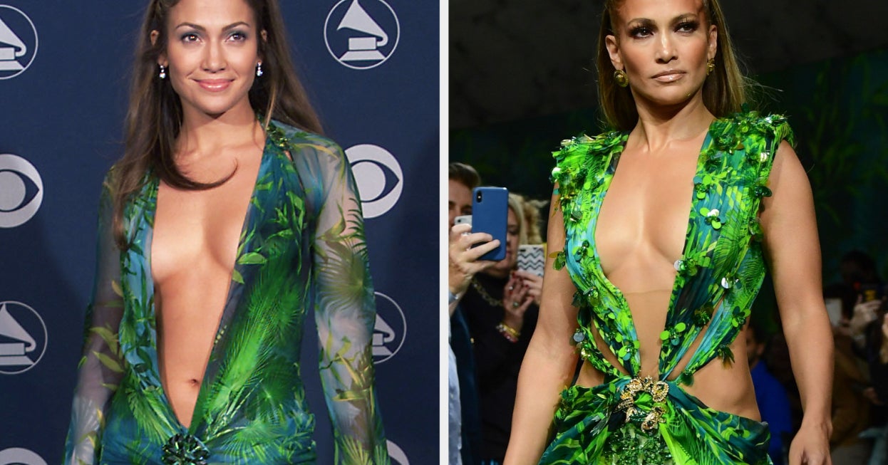 Discover who wore JLo's iconic green Versace look at Cannes