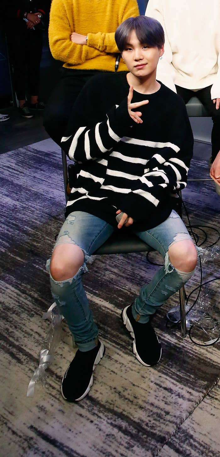 TOP 10 Sexiest Outfits Of BTS's Suga