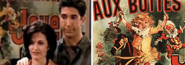 Friends Set Decorator Revealed The Story Behind The French Poster