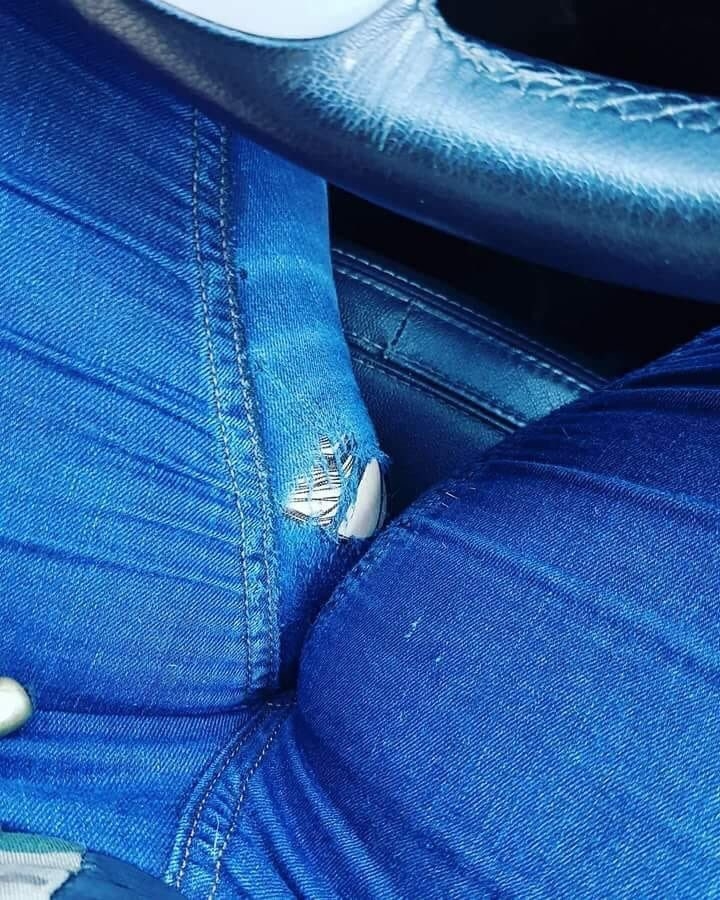 jeans ripping between thighs