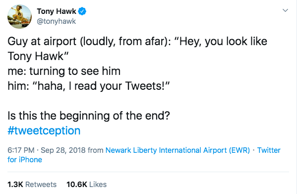 Tony Hawk's Awkward Fan Interactions Are The Only Thing I Want To Talk ...