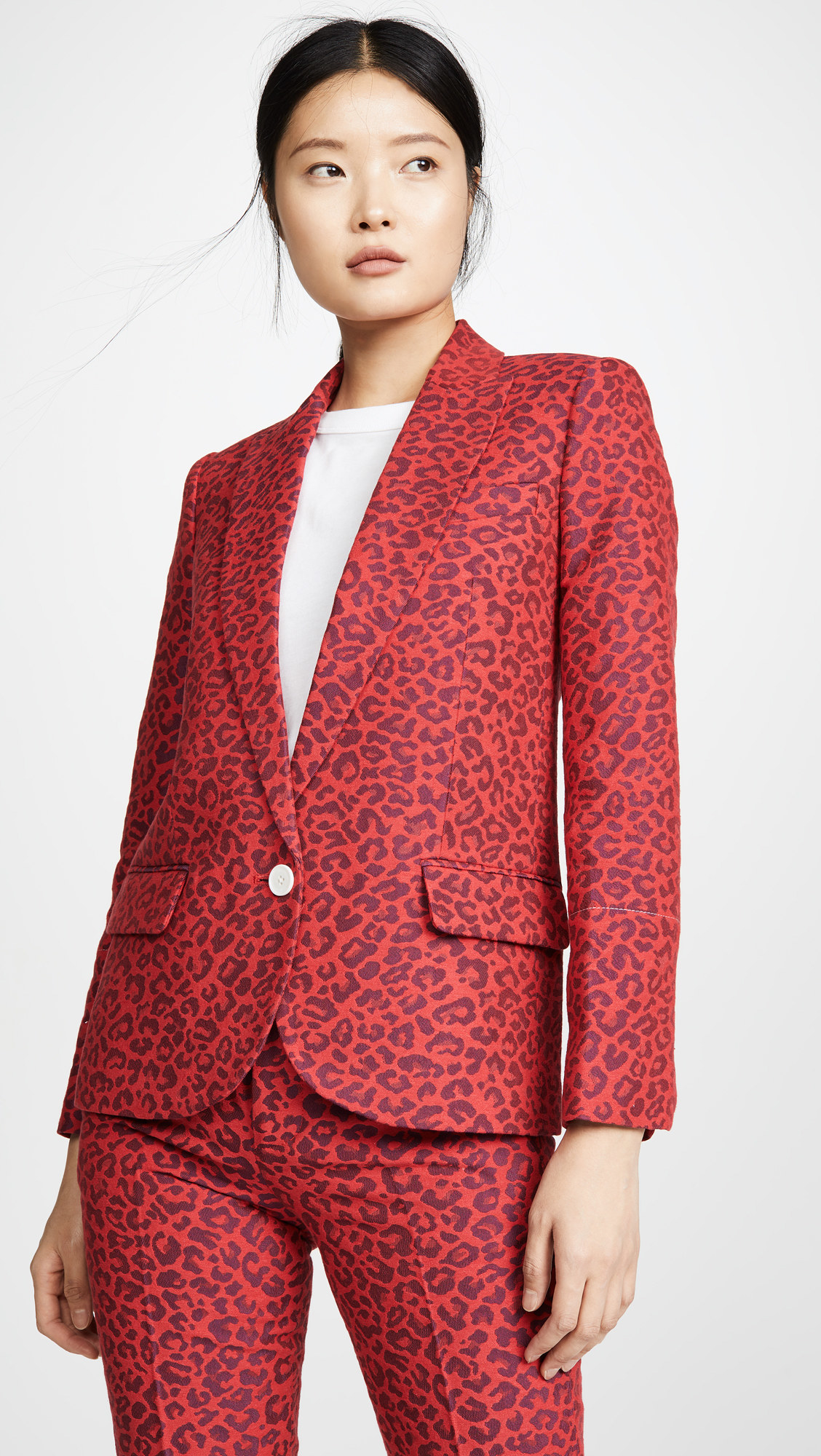 Vintage pride and joys leopard print blazer