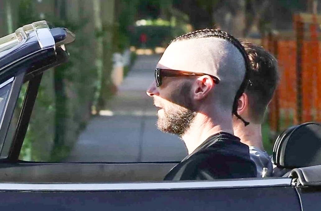 Adam Levine S Cornrows And Shaved Head Are Just A Lot To Process