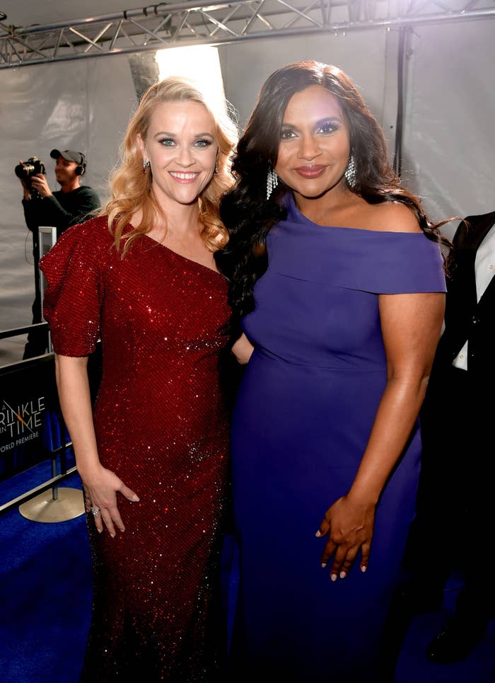 Mindy Kaling And Reese Witherspoon Thirst Over Brad Pitt On Instagram