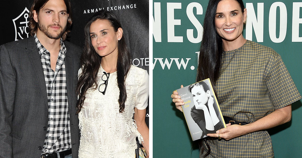 Demi Moore Claims Ashton Kutcher Cheated On Her Twice In Autobiography ...