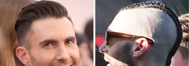 Adam Levine Sugar-Bombed Outside 'Jimmy Kimmel Live' And The Photos Are  Both Horrific & Kind Of Hilarious