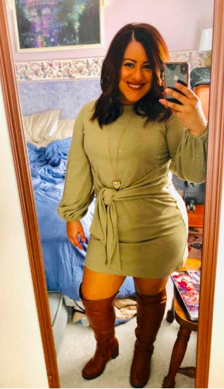 Casual dresses hotsell with boots