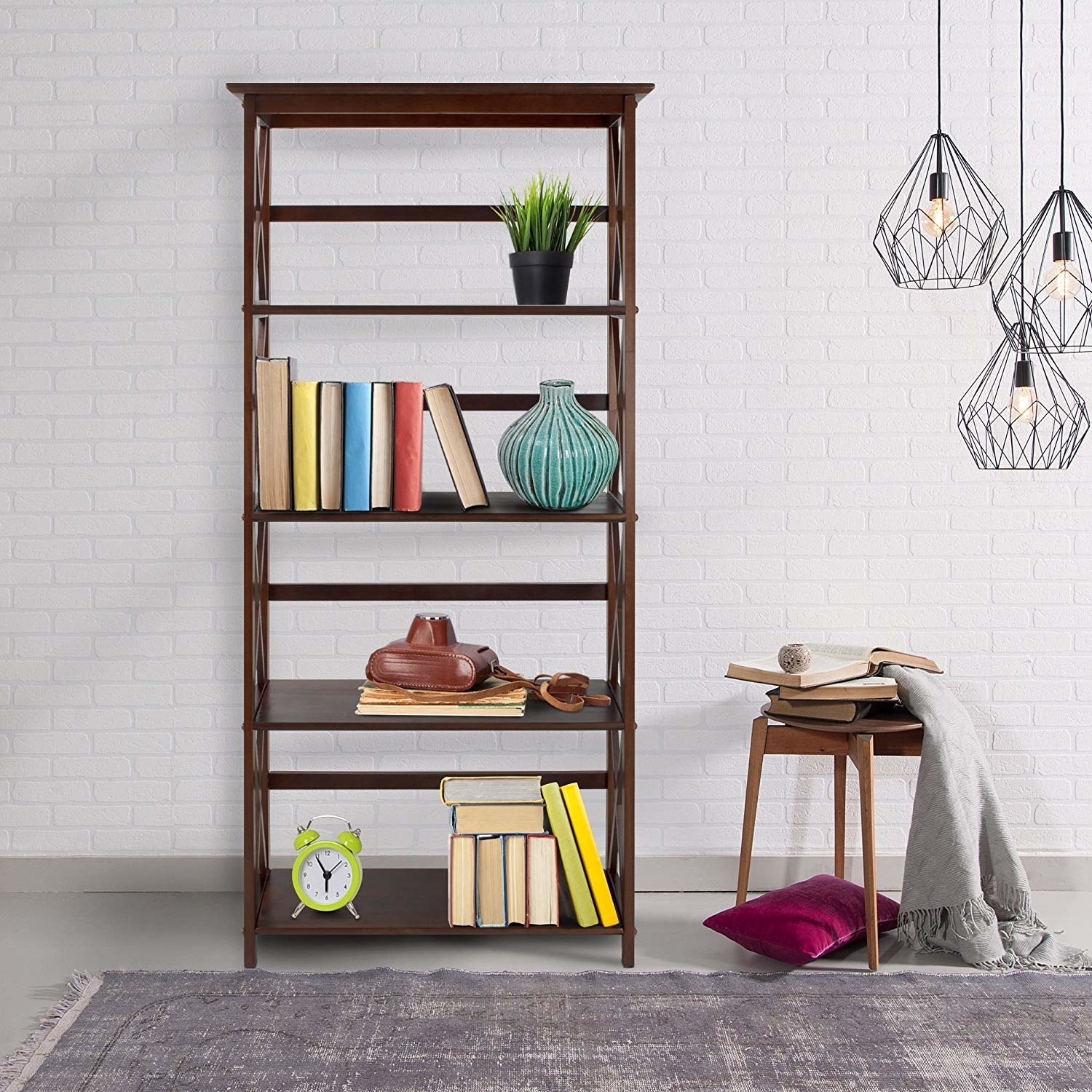 the four-tier bookcase