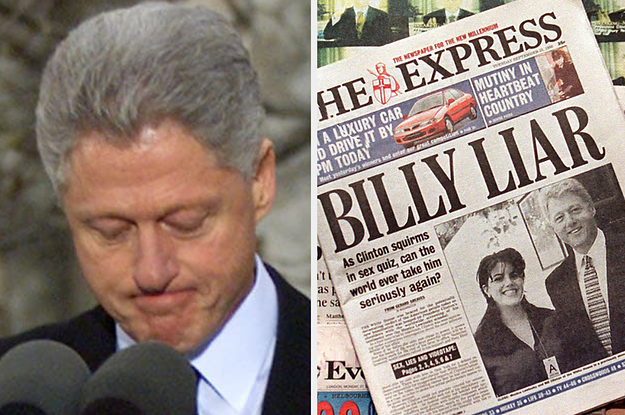 These Pictures Show Just How Messy The Clinton Impeachment Was