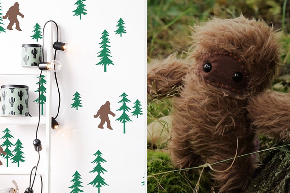 PDF Yeti Bigfoot Sewing Pattern Sasquatch Stuffed Animal 