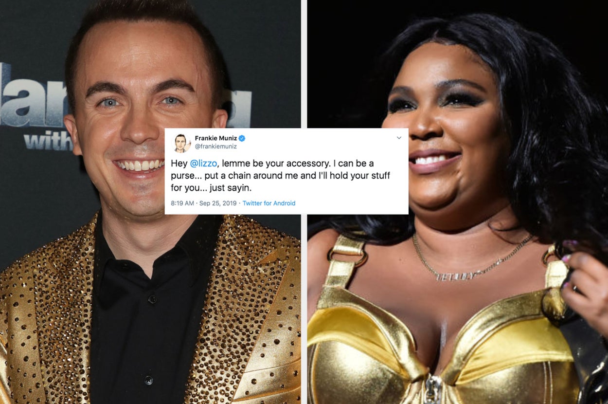 Frankie Muniz Shooting His Shot With Lizzo Needs To Be Applauded