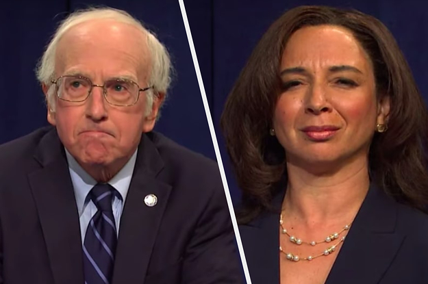 Larry David And Maya Rudolph As Bernie Sanders And Kamala Harris On "Saturday Night Live" Is Pure Gold