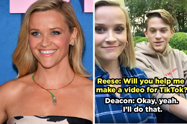 Reese Witherspoon Making A TikTok With Her Son Is The Purest Thing You’ll See Today