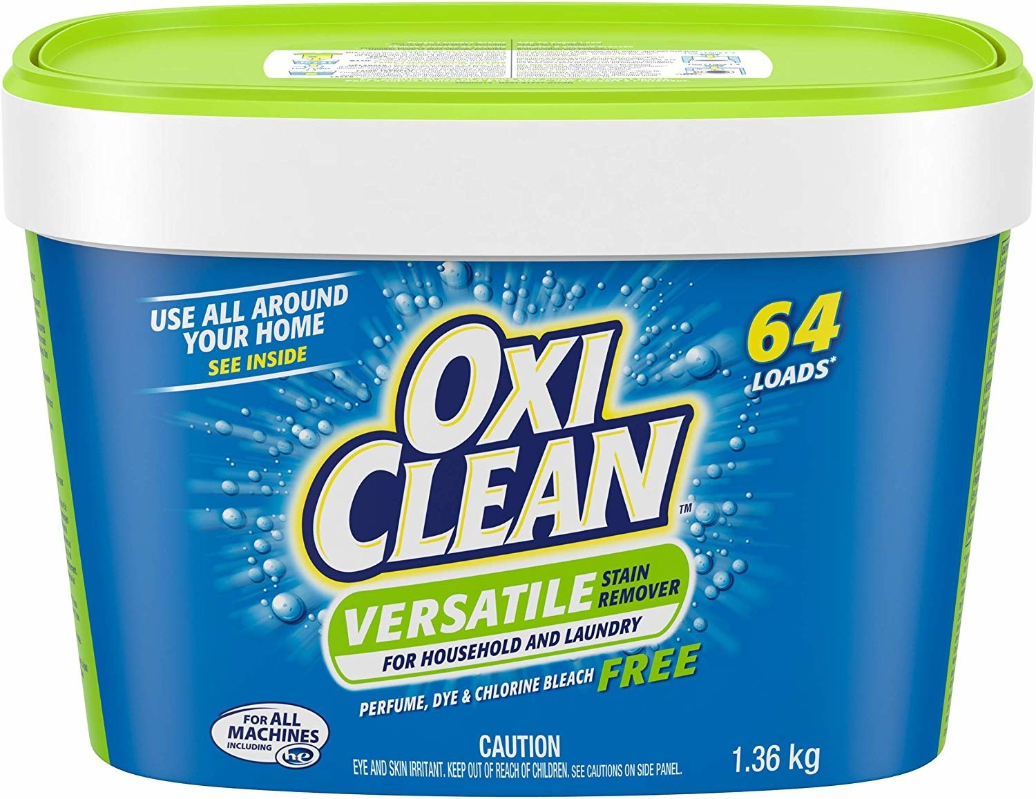 Product remover. Oxiclean.