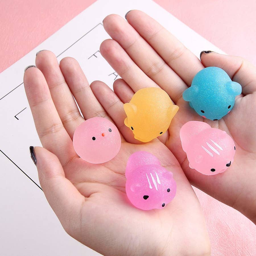 Boob Toy Squish Stress - fidget mochi breast cancer