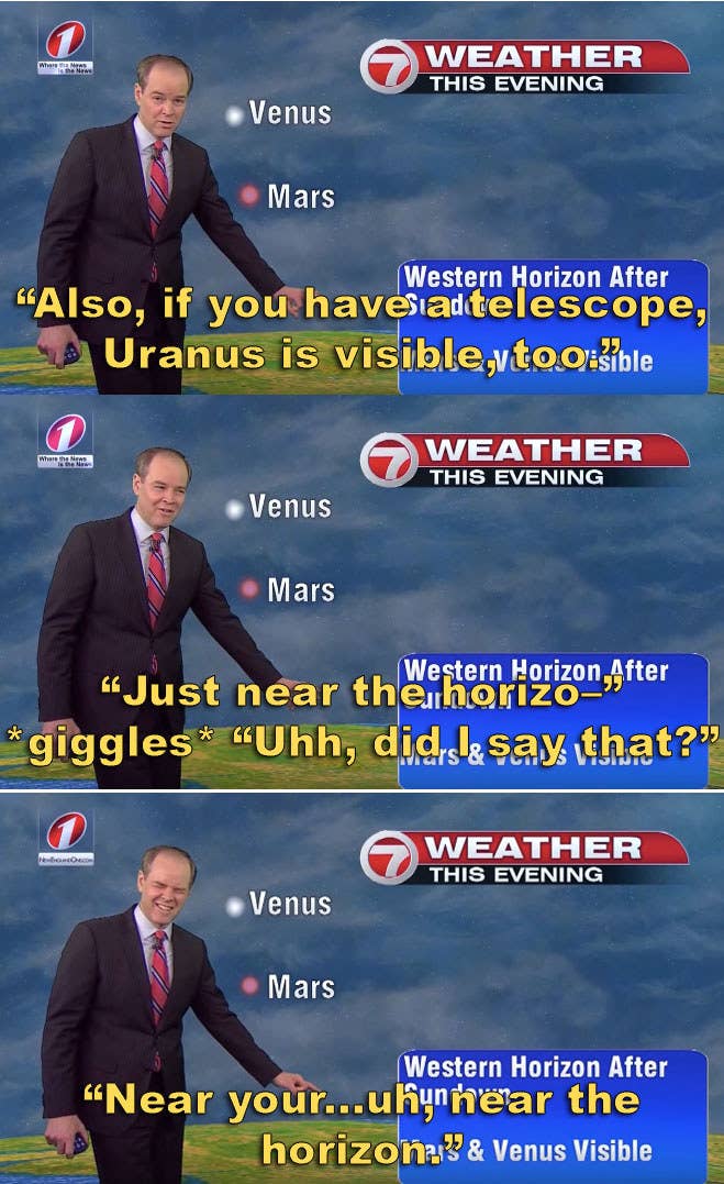 14 Meteorologists Whose Weather Reports Turned Funny 14 Meteorologists Whose Weather Reports Turned Funny