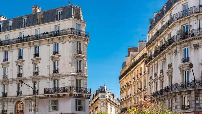 Paris buildings.